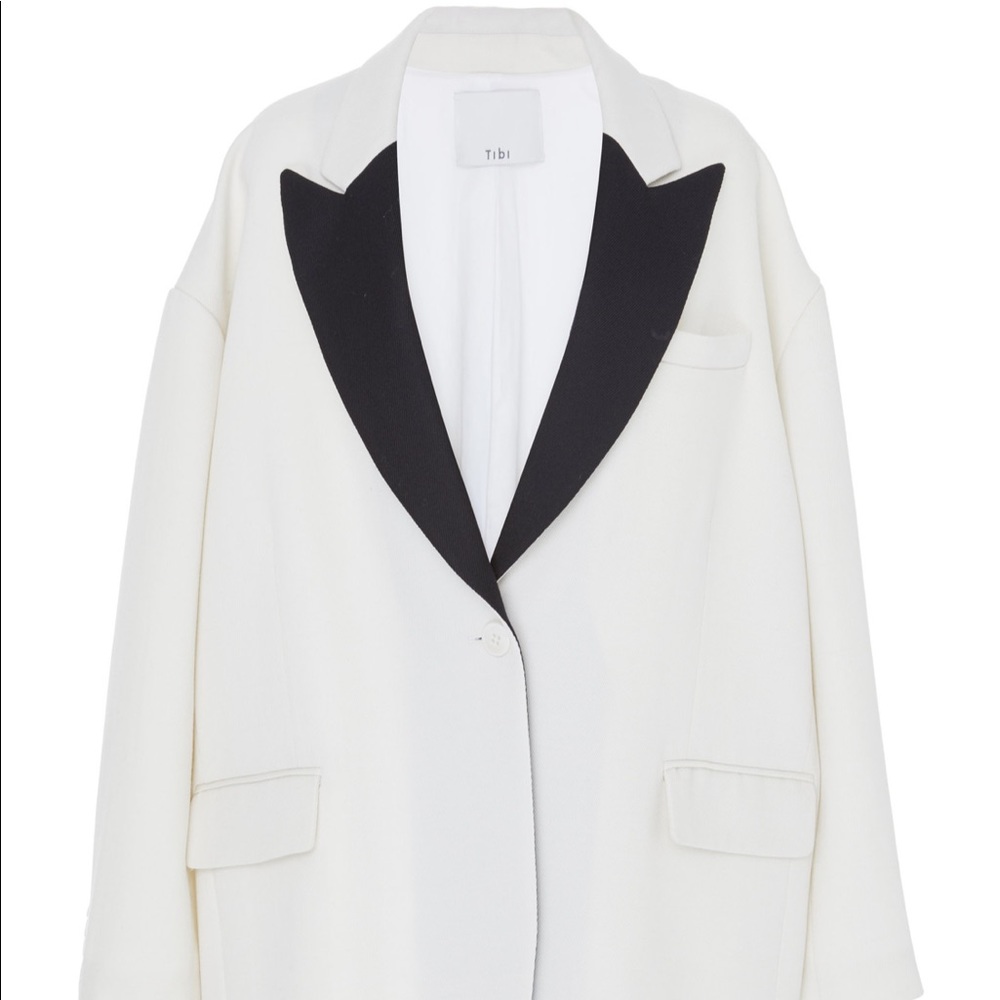 Tibi oversized wool blazer